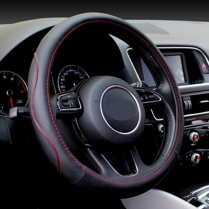 Protection volant effet cuir