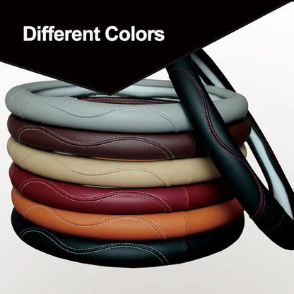 Protection volant effet cuir