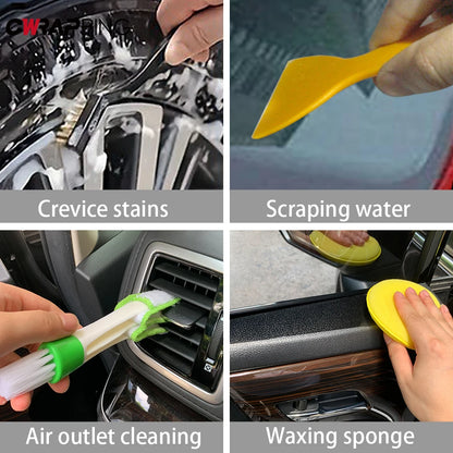 Accessoire Pour Laver Votre Voiture Intérieur Et Extérieur